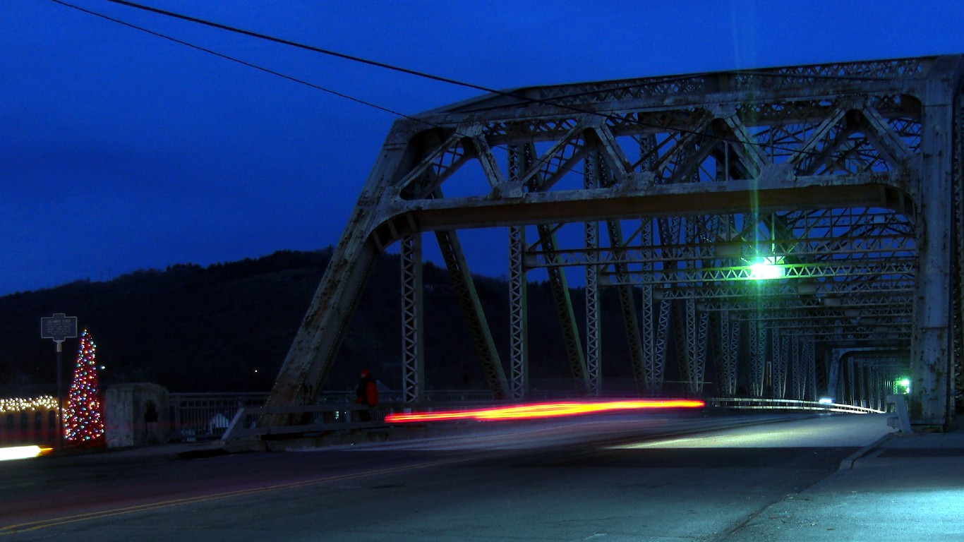 Matamoras PA Bridge by Jared Kofsky