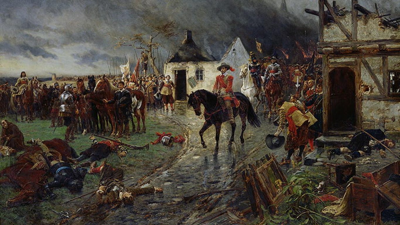 Wallenstein A Scene of the Thirty Years War by Ernest Crofts