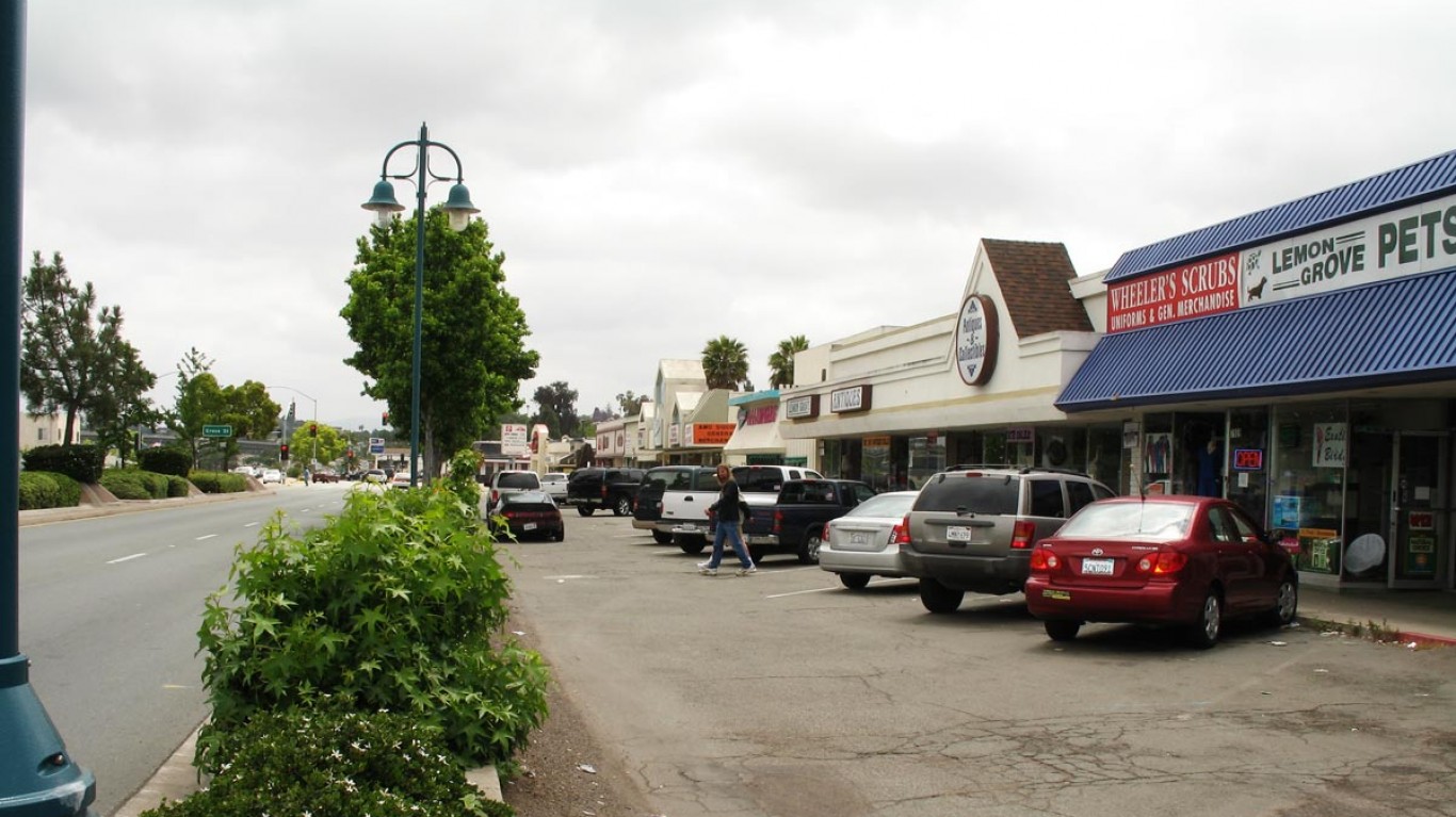 Lemon Grove downtown by Allan Ferguson