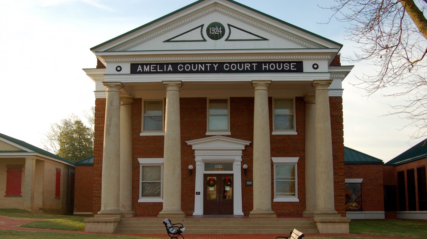 Amelia County Courthouse Front... by Taber Andrew Bain