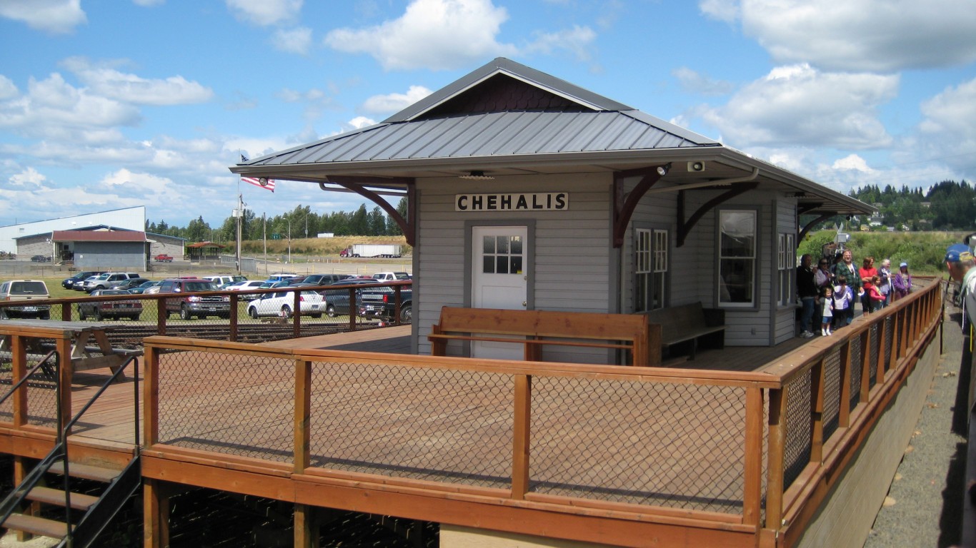 Chehalis Washington by JOHN LLOYD