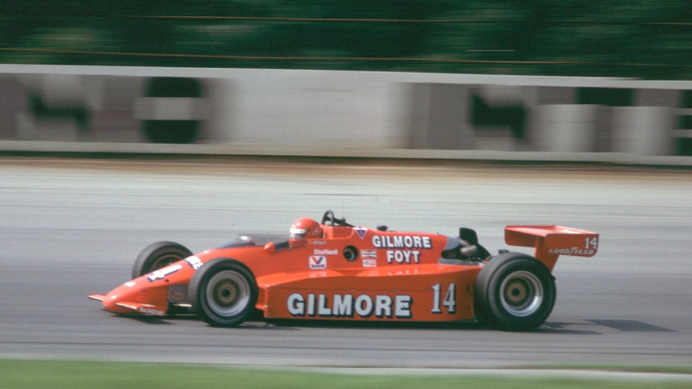 AJFoyt1984Pocono by Ted Van Pelt