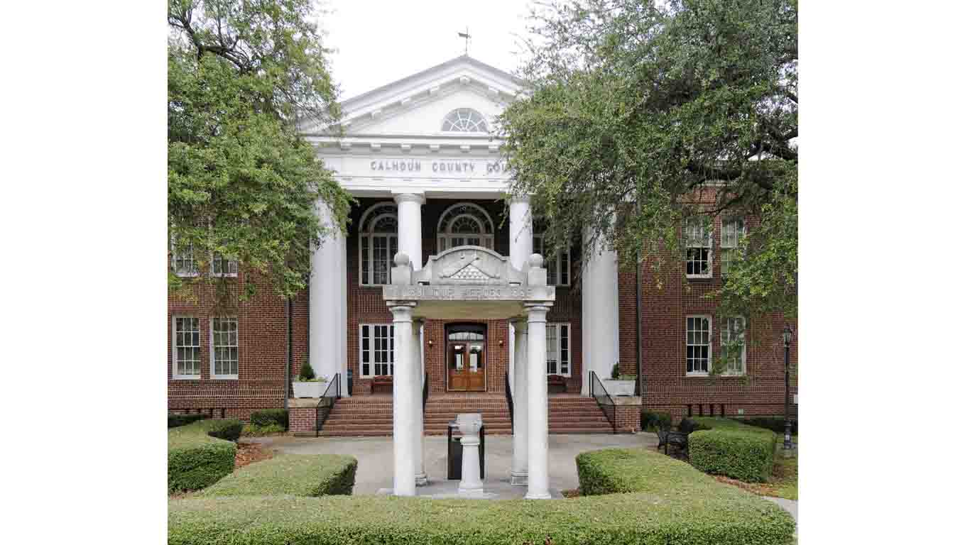 Calhoun County Courthouse by Bill Fitzpatrick 