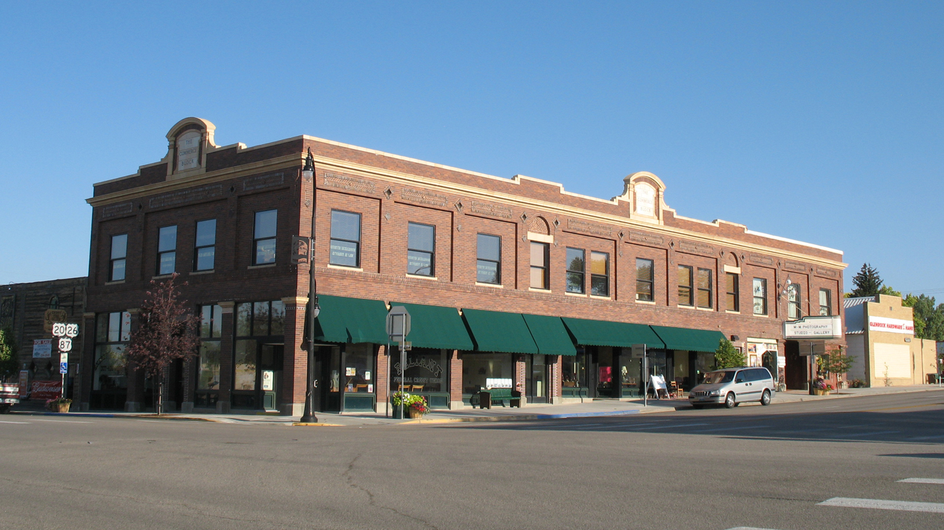 Commerce Block commercial building in Glenrock, WY USA by Andrew Farkas 