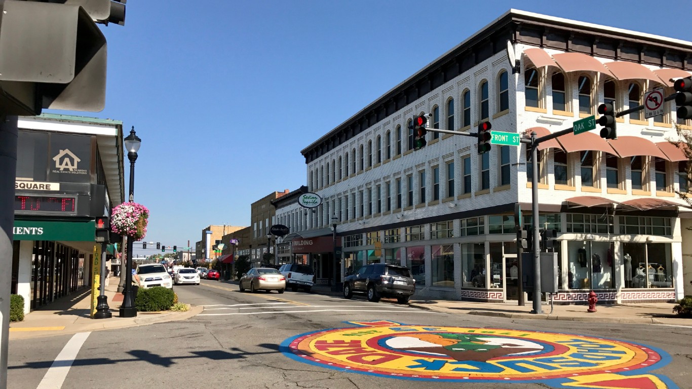 Downtown Conway by Ronny Willhite