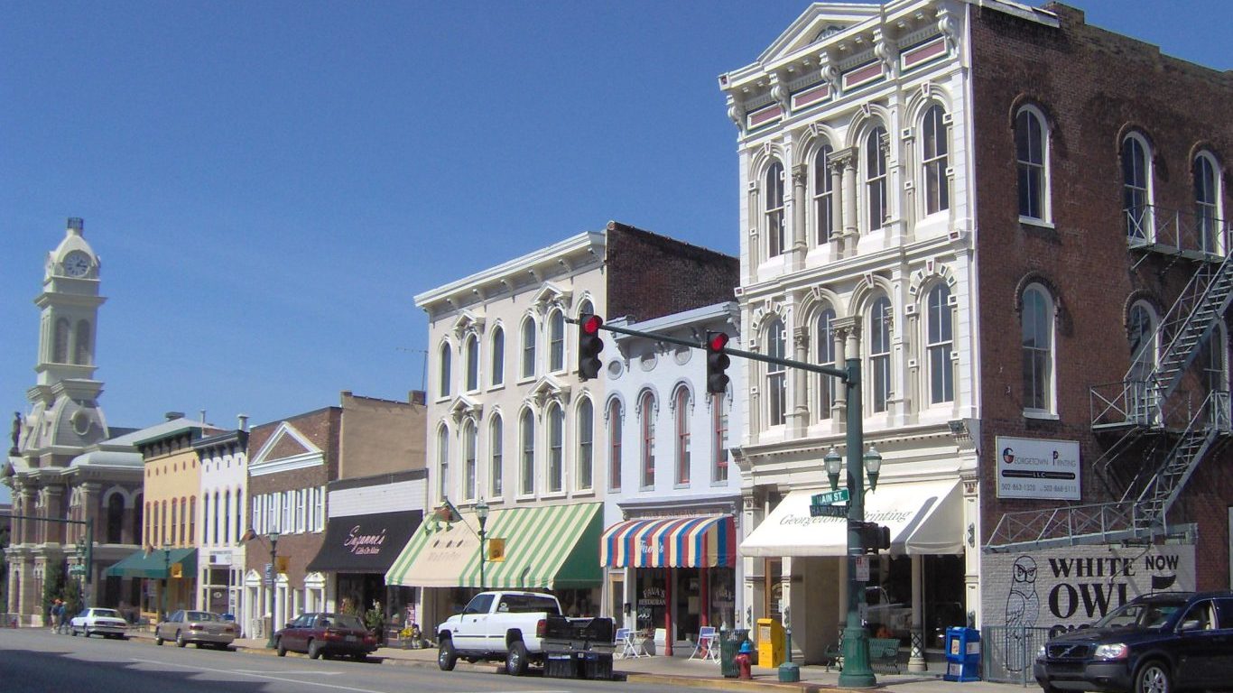 Downtown Georgetown Kentucky by FloNight