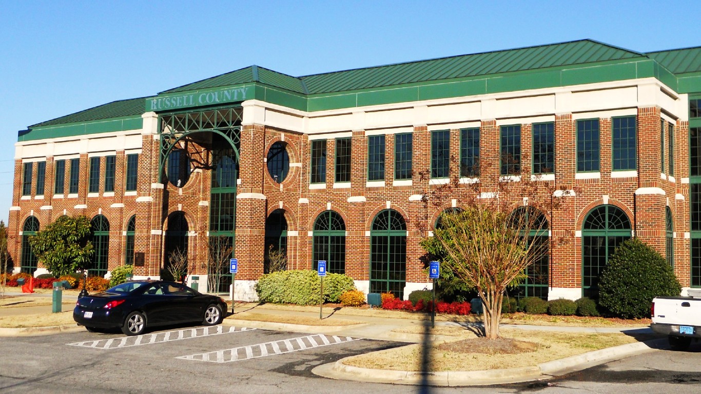 New Russell County Courthouse by Rivers Langley