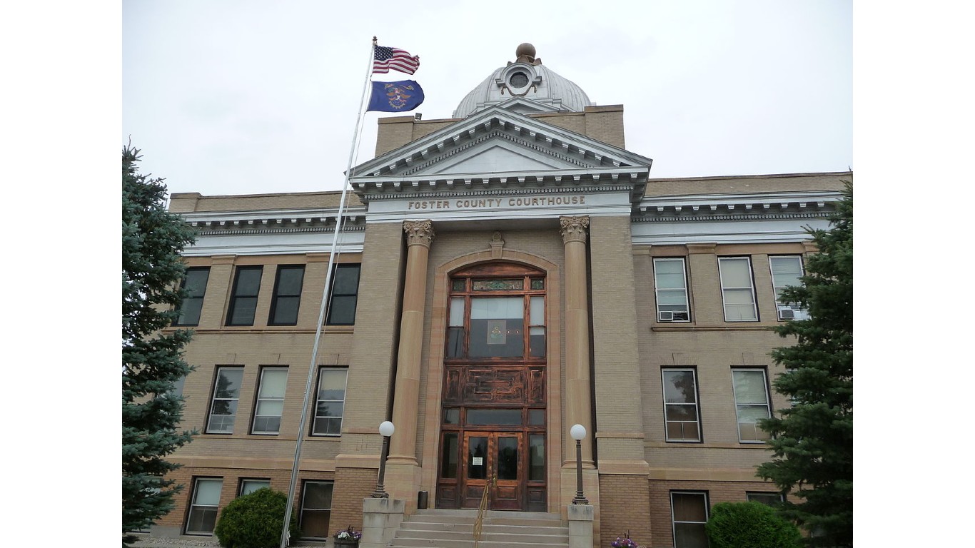 Foster County Courthouse by Matt