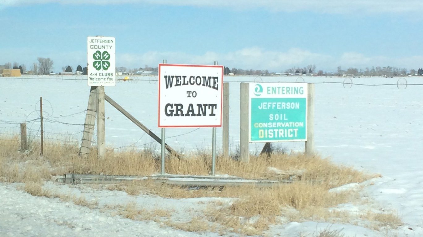 Entering the community of Grant, Idaho by Bathlander