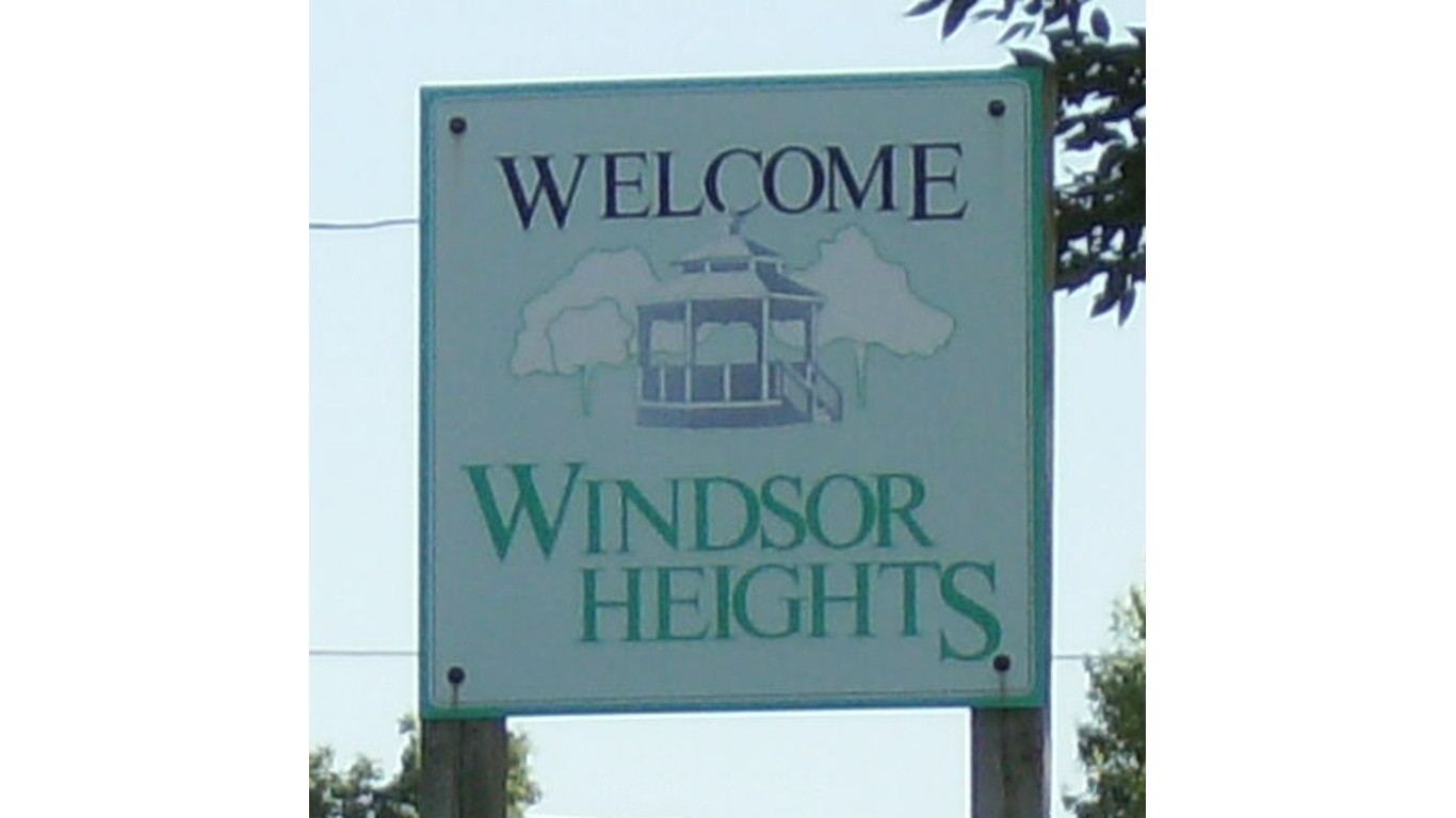 Windsor Heights sign by Iowahwyman