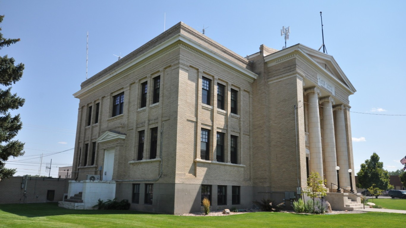 WheatlandWY PlatteCountyCourthouse by Magicpiano