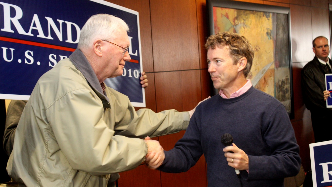 Jim Bunning &amp; Rand Paul by Gage Skidmore