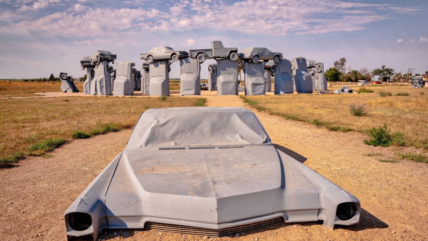 Carhenge, Alliance, Nebraska by Mobilus In Mobili