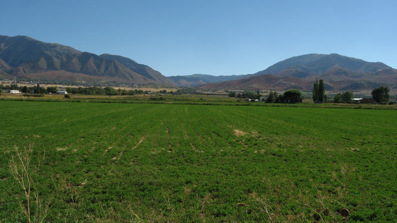 Looking Towards Elk Ridge, Uta... by Ken Lund