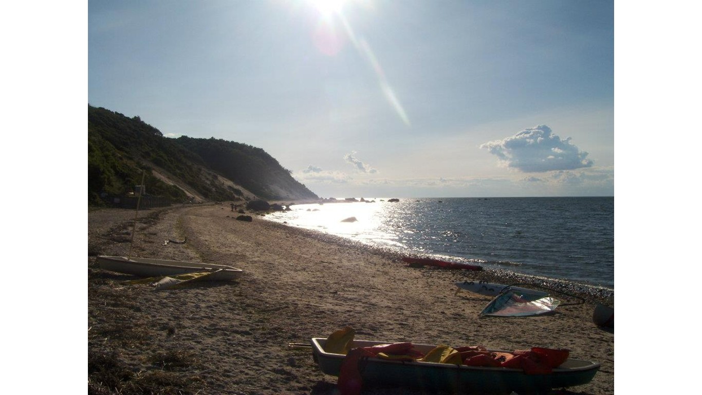 Beach at Baiting Hollow Scout Camp by Tjcomputer92