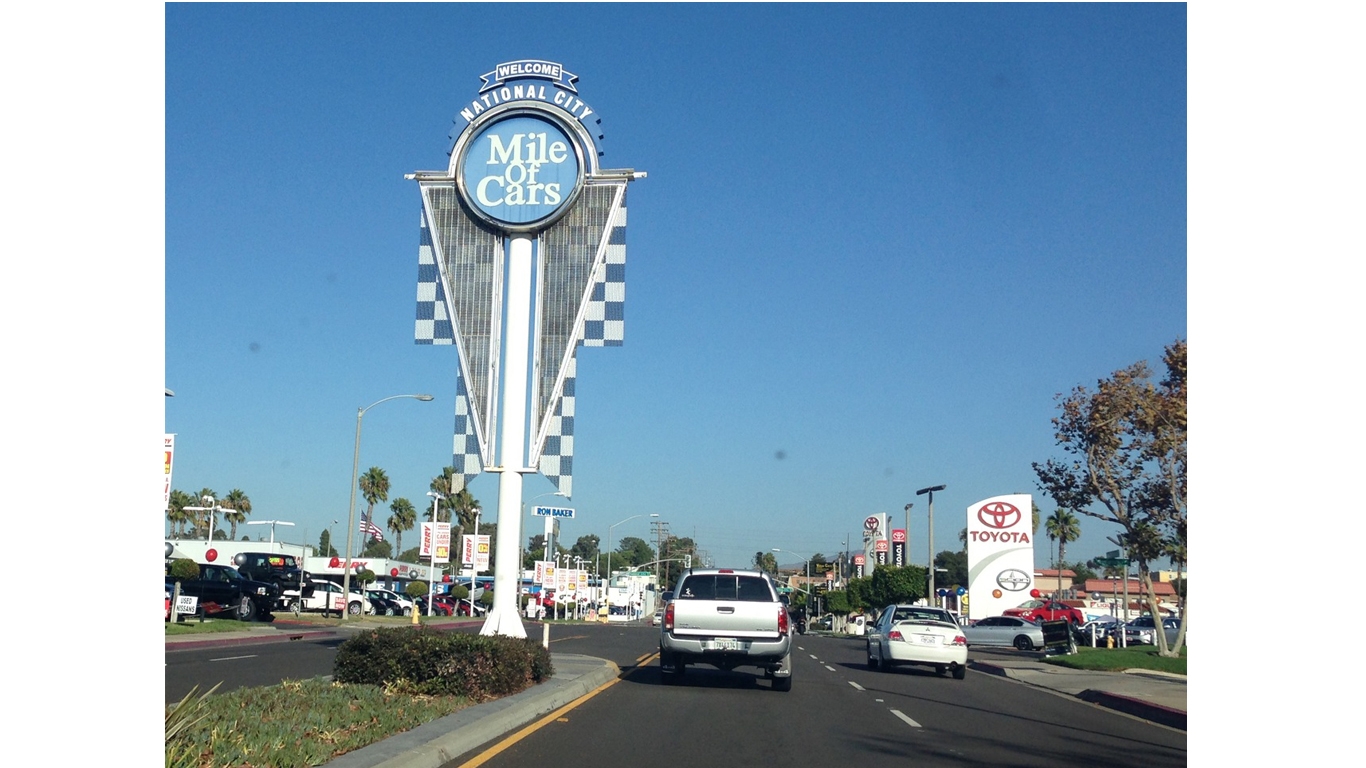 USA CA NationalCity Center 002 2013 - Mile of Cars by Der-wuppertaler