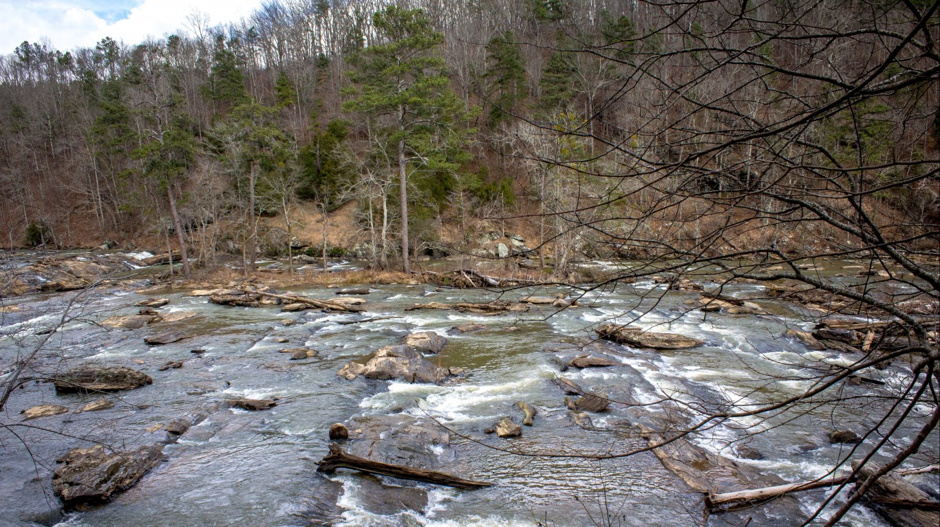 Sweetwater Creek Shoals by Shane Clements