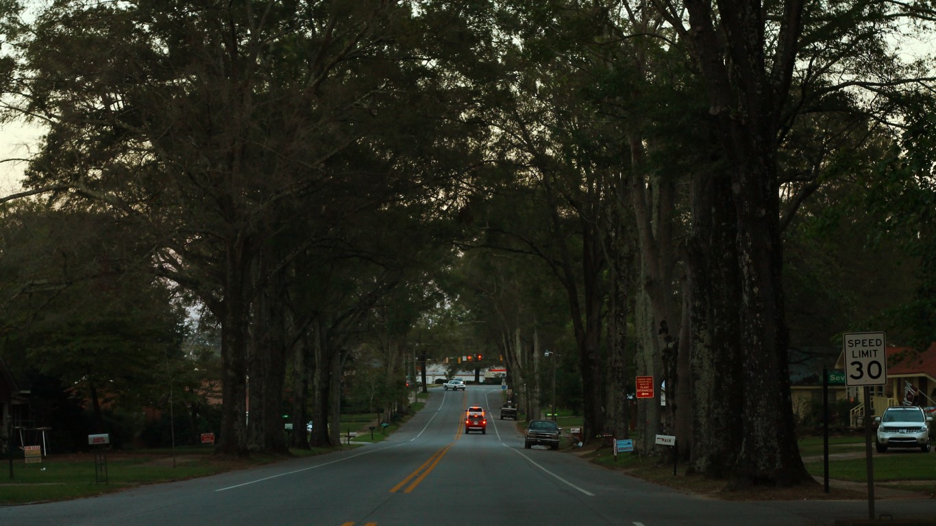 AL19 South - Trees Along Red B... by formulanone