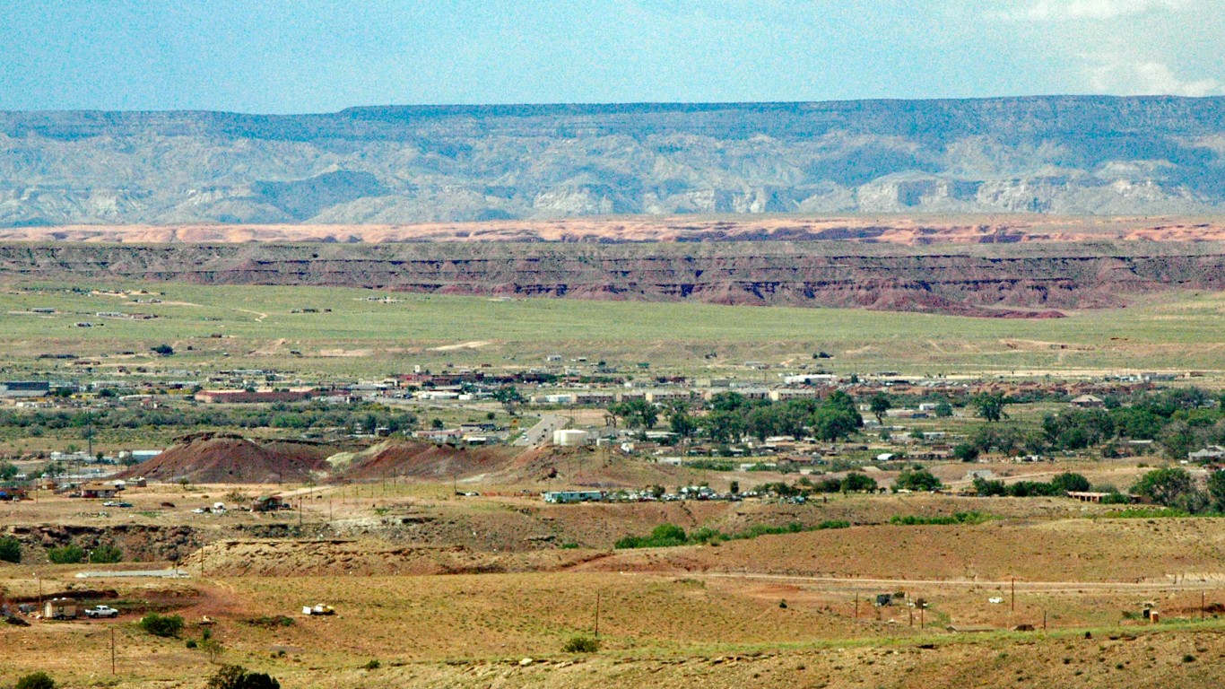 Town of Chinle, Arizona, USA by James St. John