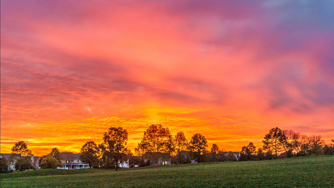 Hopewell Sunset by Paul VanDerWerf