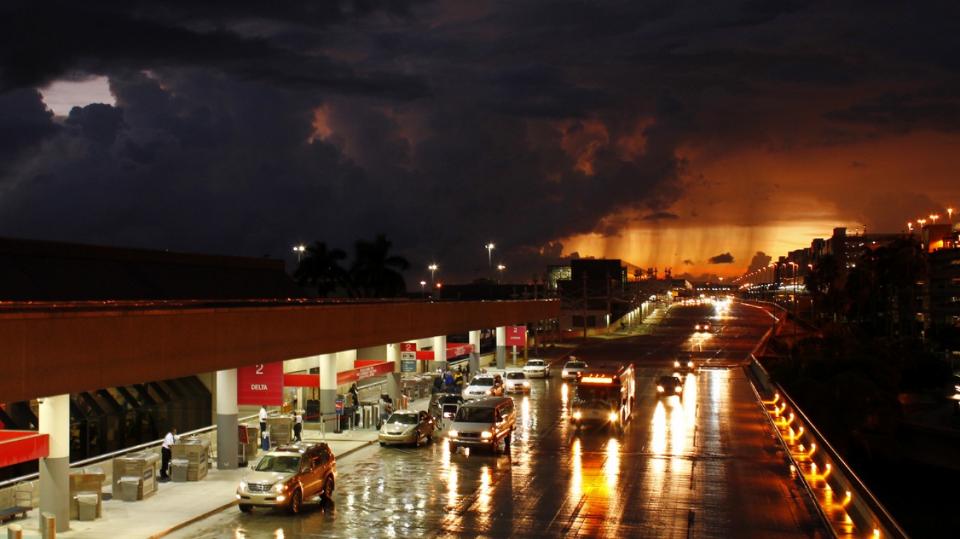 Terminal Two Rainy Sunrise by formulanone