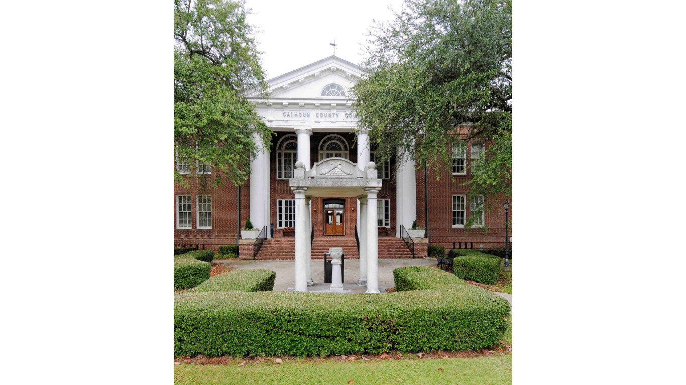 Calhoun County Courthouse by Bill Fitzpatrick