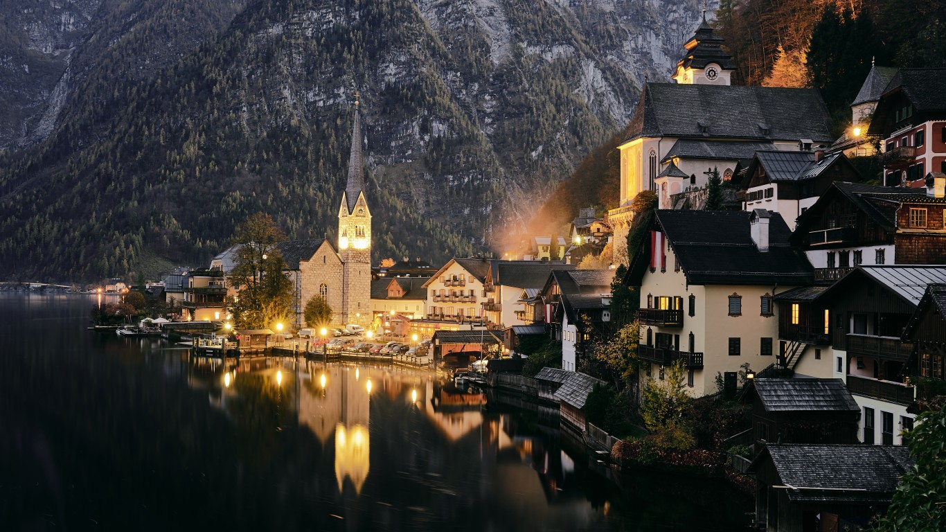 Hallstat, Austria by Pedro Szekely