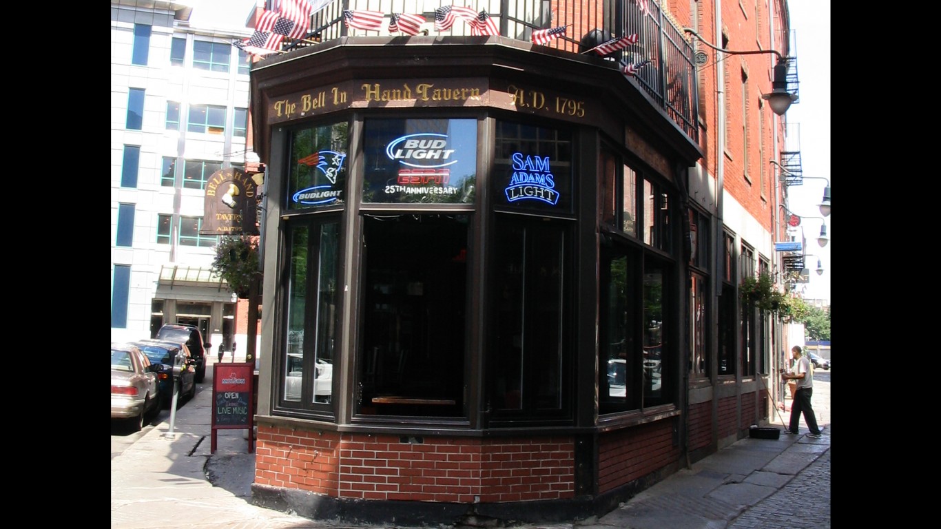 Bell in Hand Tavern, Boston, M... by Ken Lund