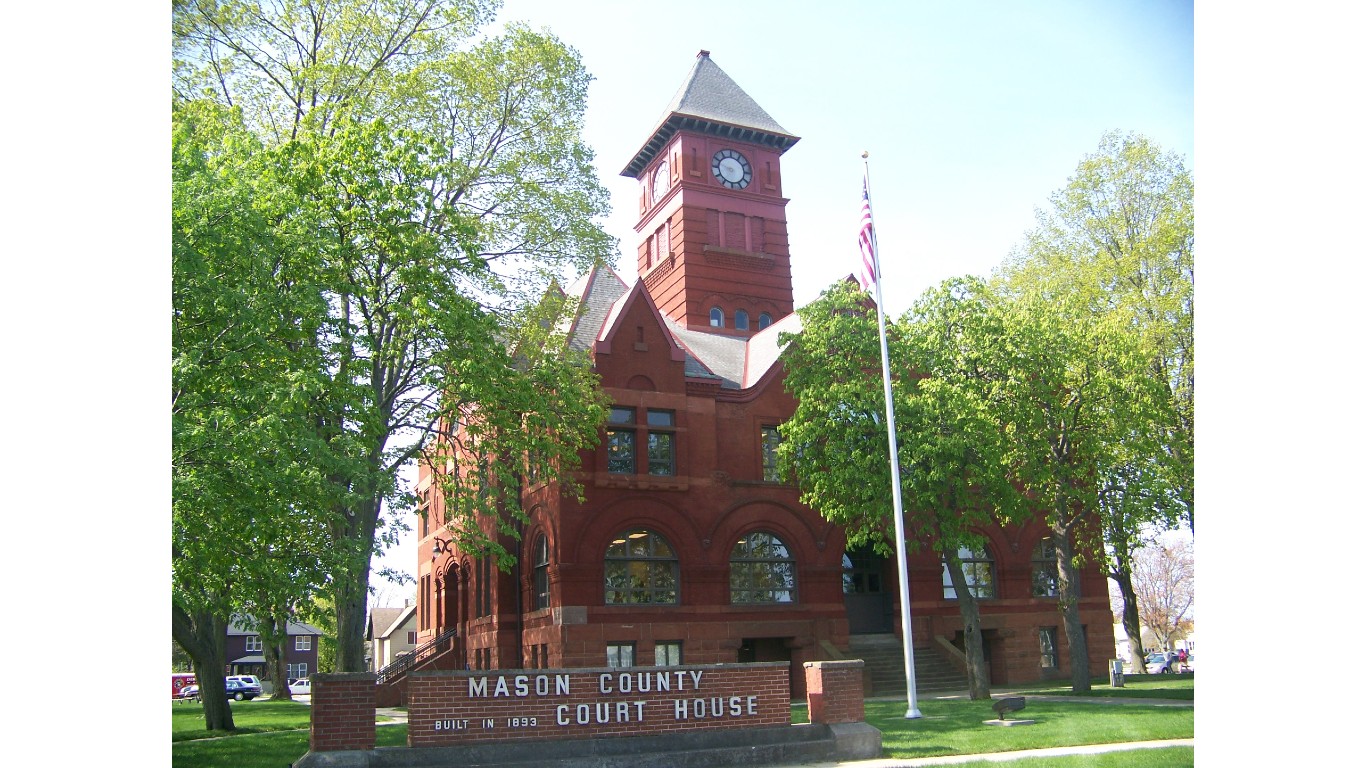 Ludington Courthouse by Doug Coldwell