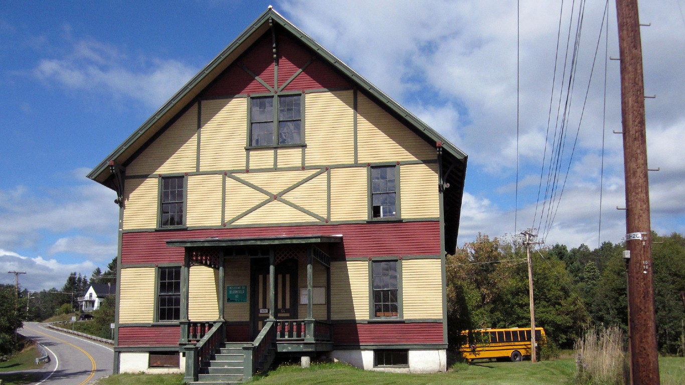 Bloomfield, Vermont Old Town Hall by Storylanding