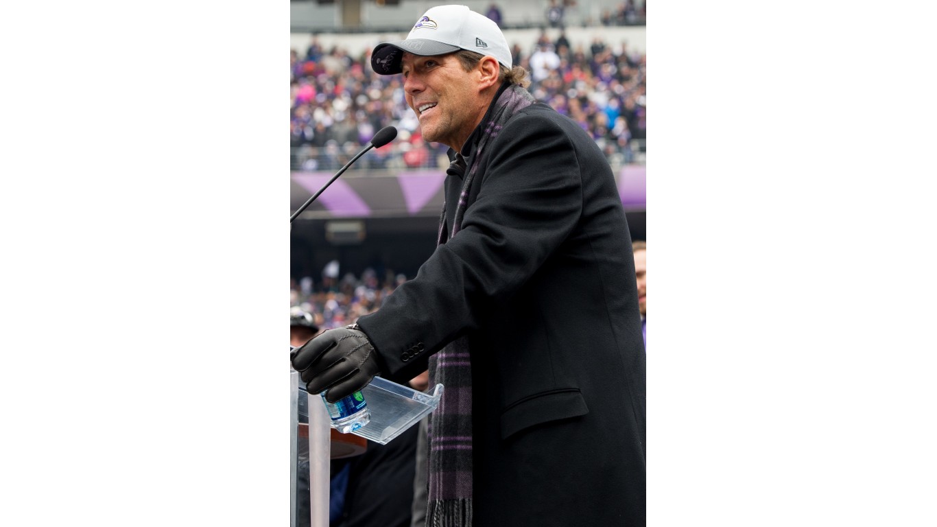 Steve Bisciotti, Super Bowl celebration (cropped) by Jay Baker