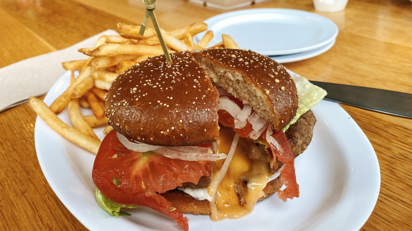 Vegan Jucy Lucy at J. Selby&#039;s by Tony Webster