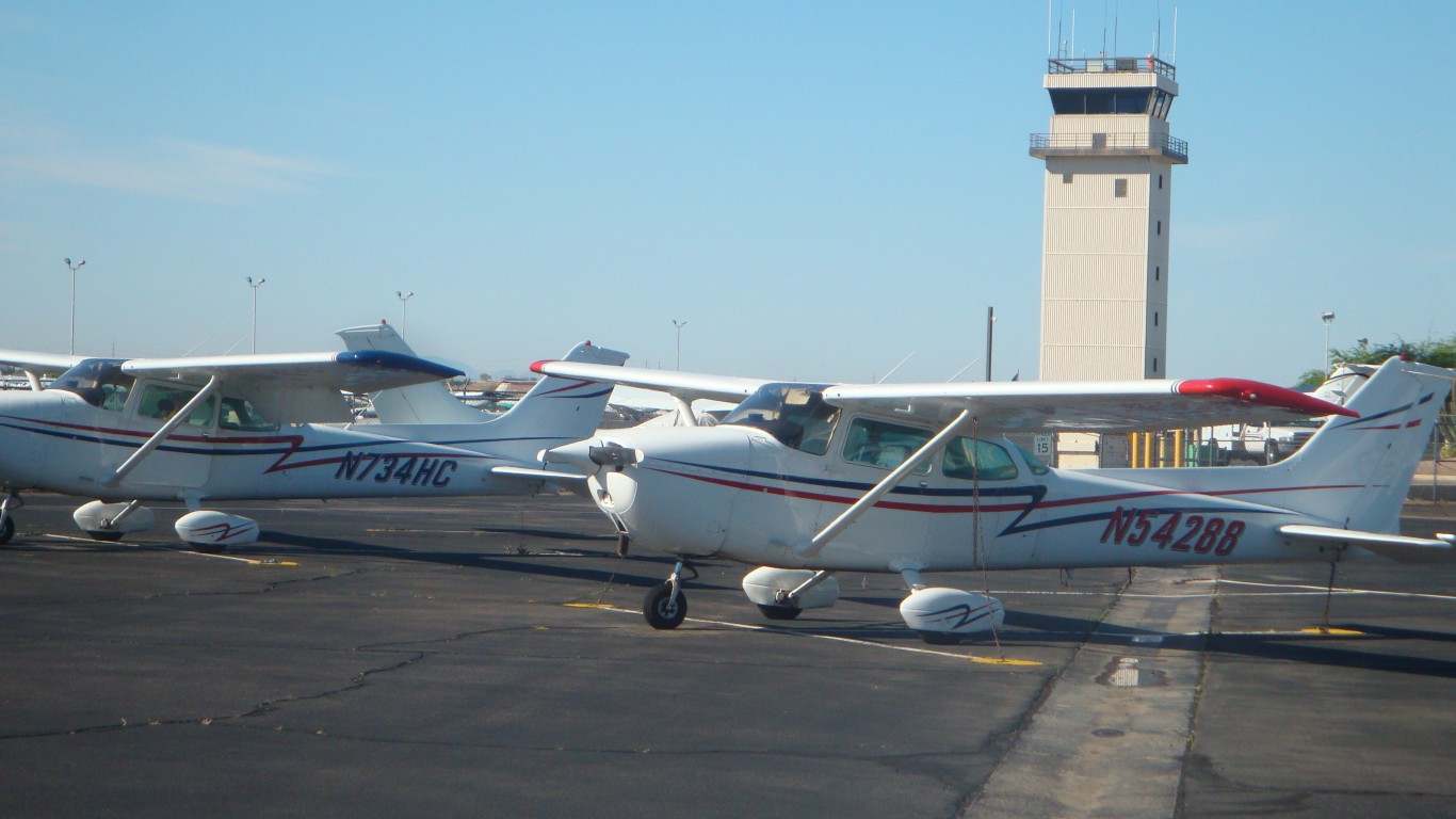 Chandler Municipal Airport by deanouellette