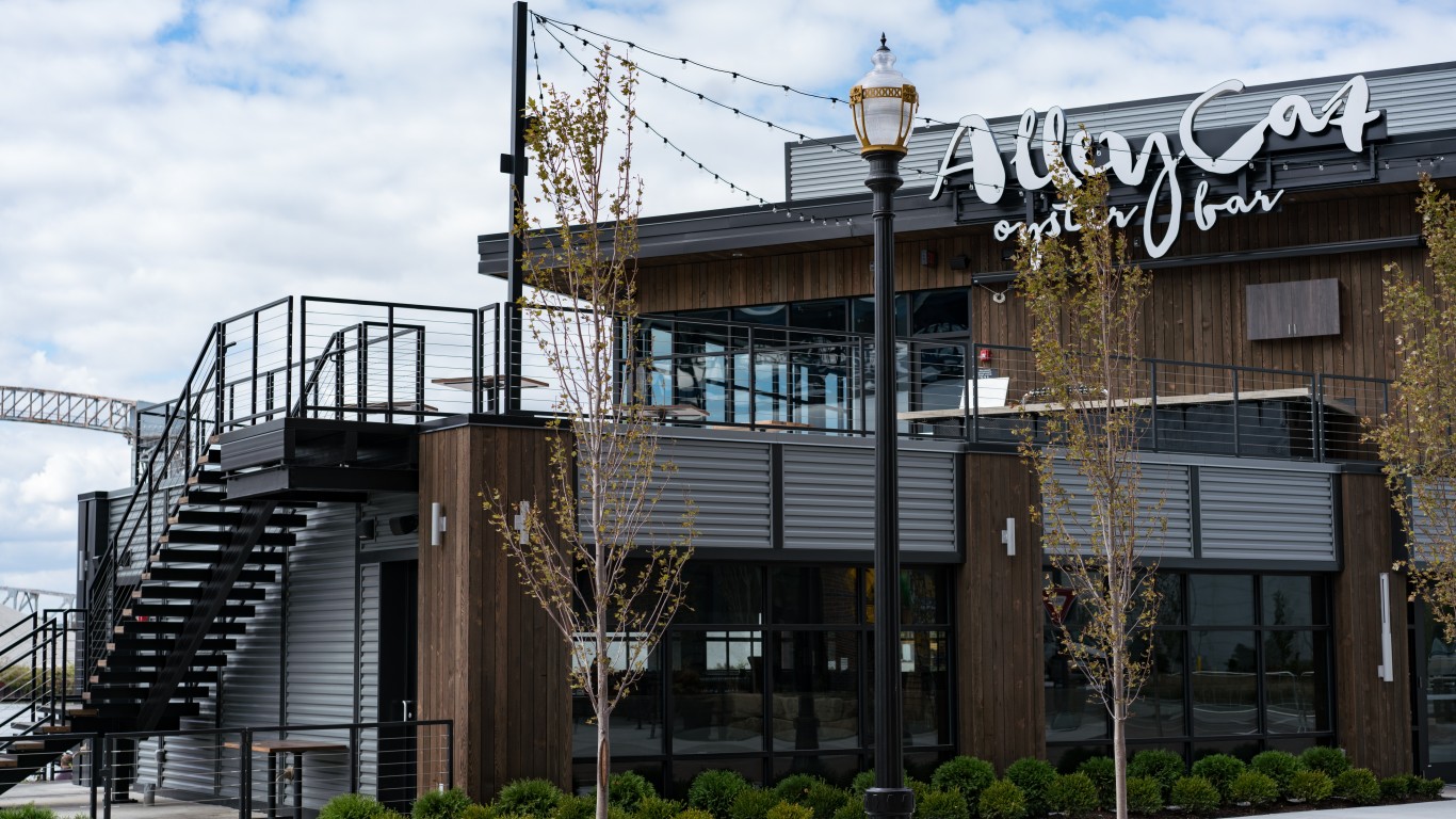 Alley Cat Oyster Bar by Edsel Little