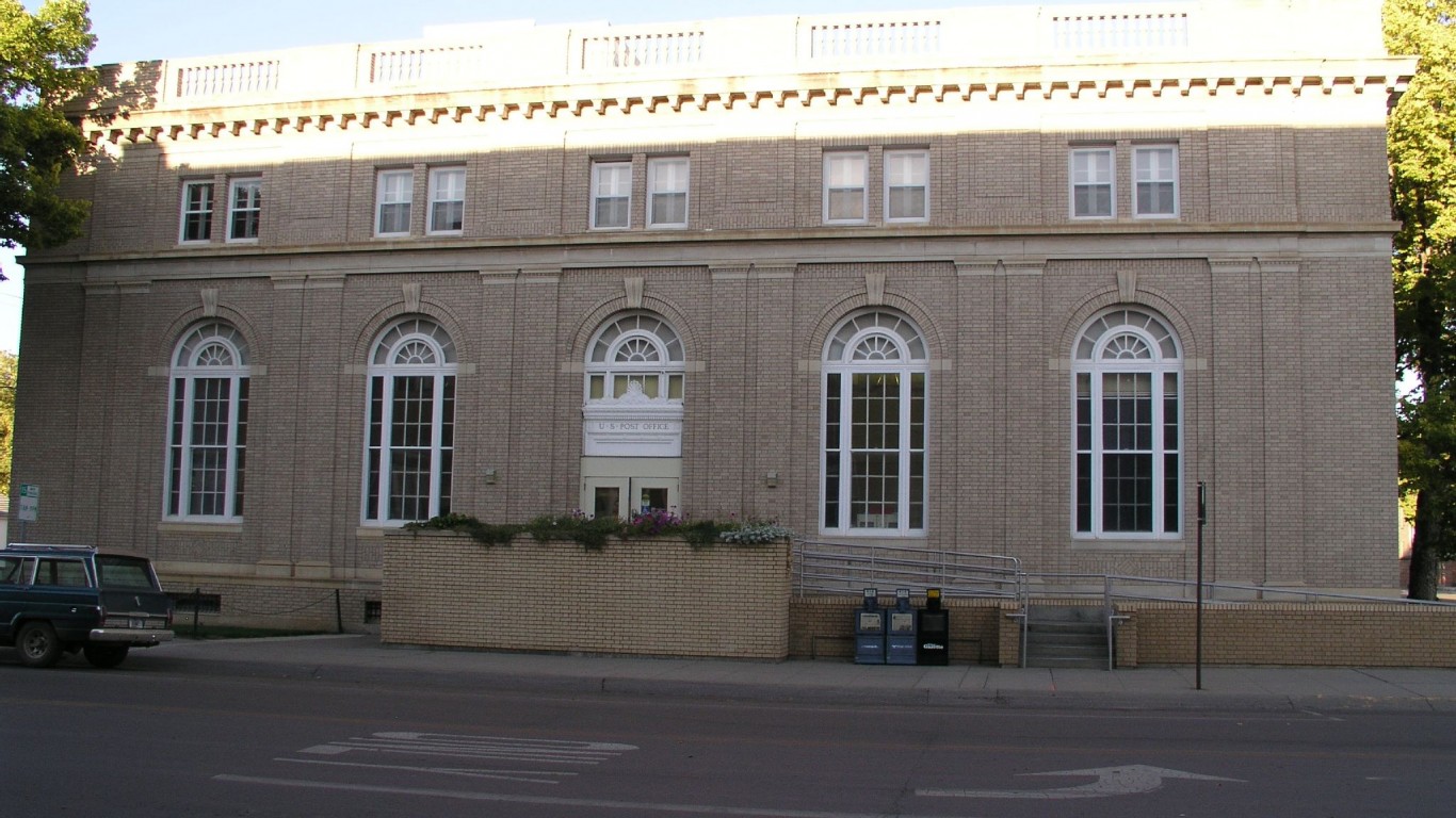 United States Post Office, Mil... by David Schott