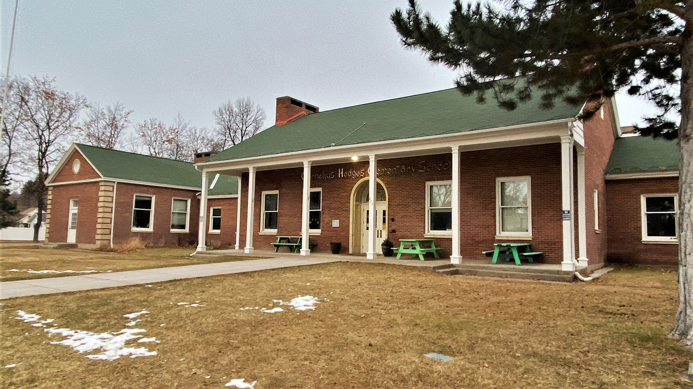 Hedges Elementary School NRHP 89000765 Flathead County, MT. by Jon Roanhaus