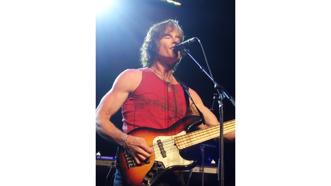 Ronn Moss in concert closeup by Ronn Moss