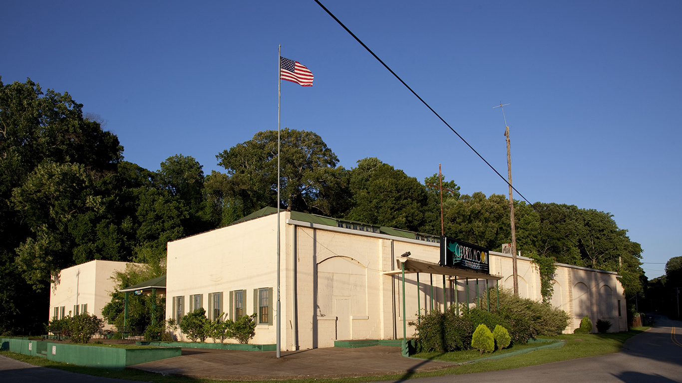 The Muscle Shoals Sound Studio, Muscle Shoals, Alabama by Fu00e6