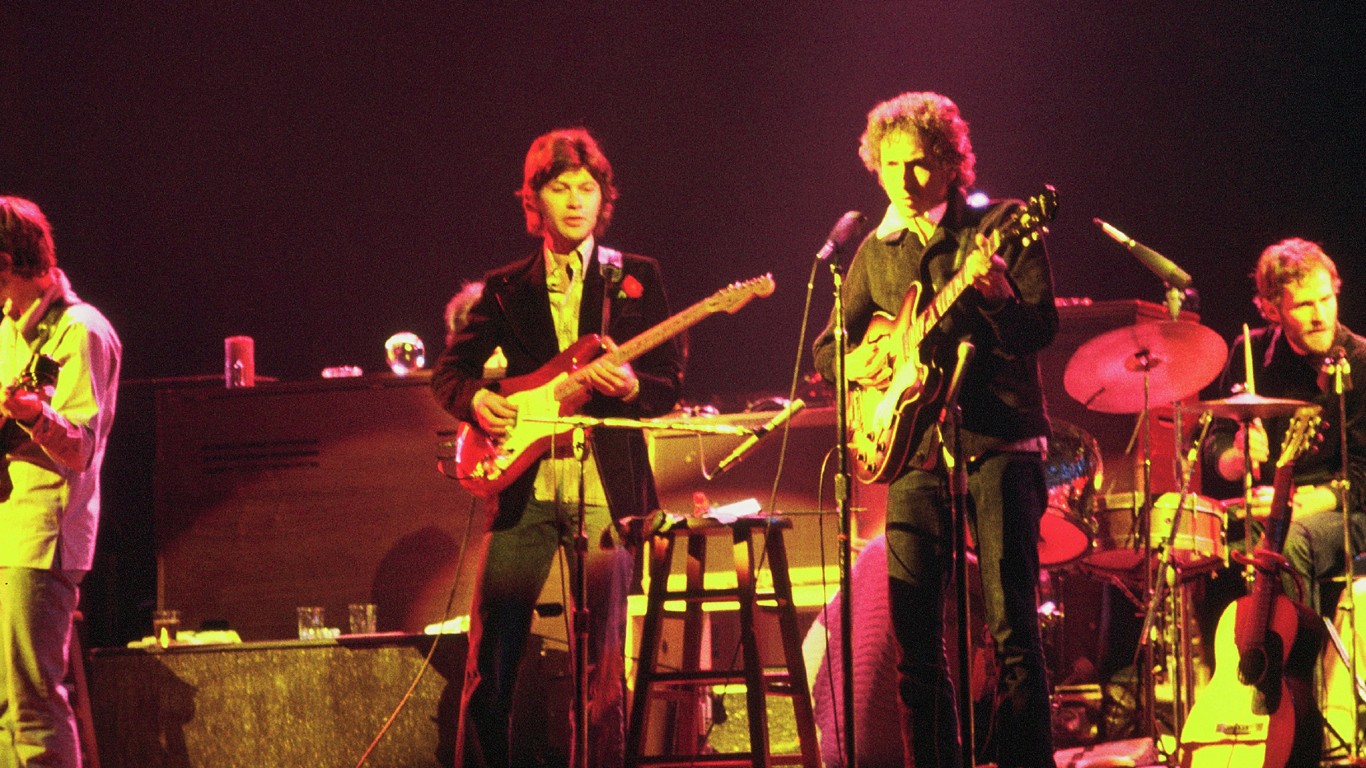 Bob Dylan and The Band - 1974 by Jim Summaria