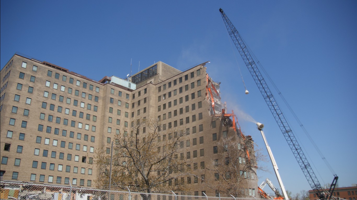 Great Lakes hospital building ... by NAVFAC