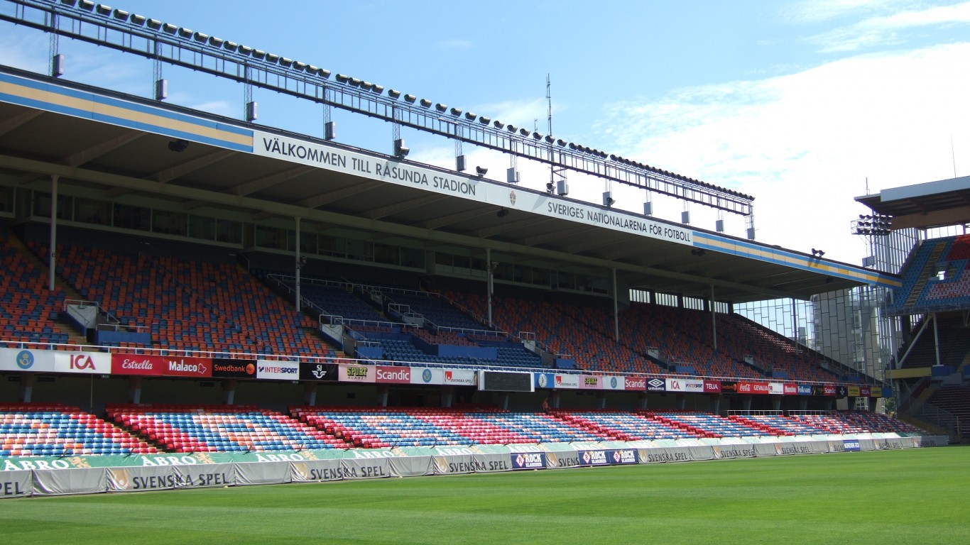 Rasunda Stadium by Ben Sutherland