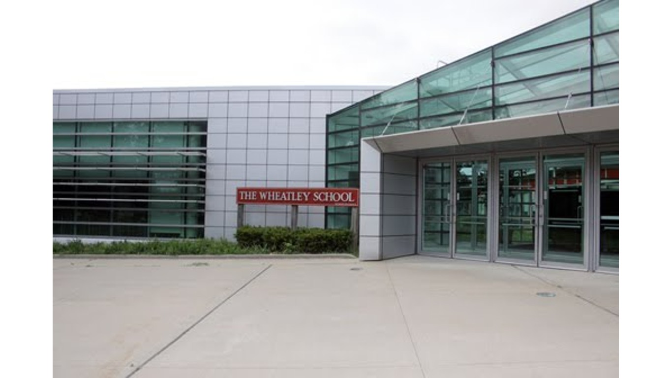 The Wheatley School Front Entrance by Retlou