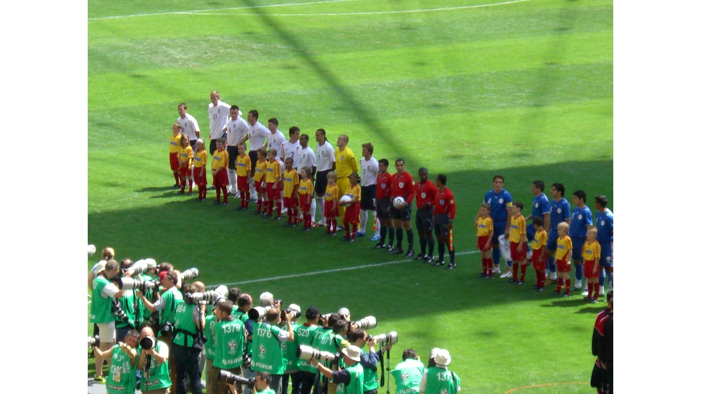 On the pitch by Bobbie Johnson