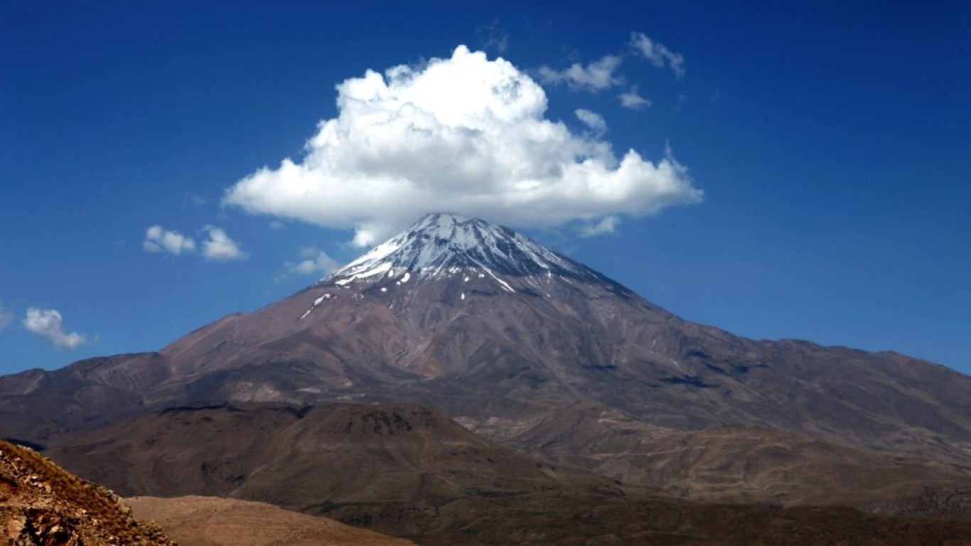 Mount Damavand by Ninara