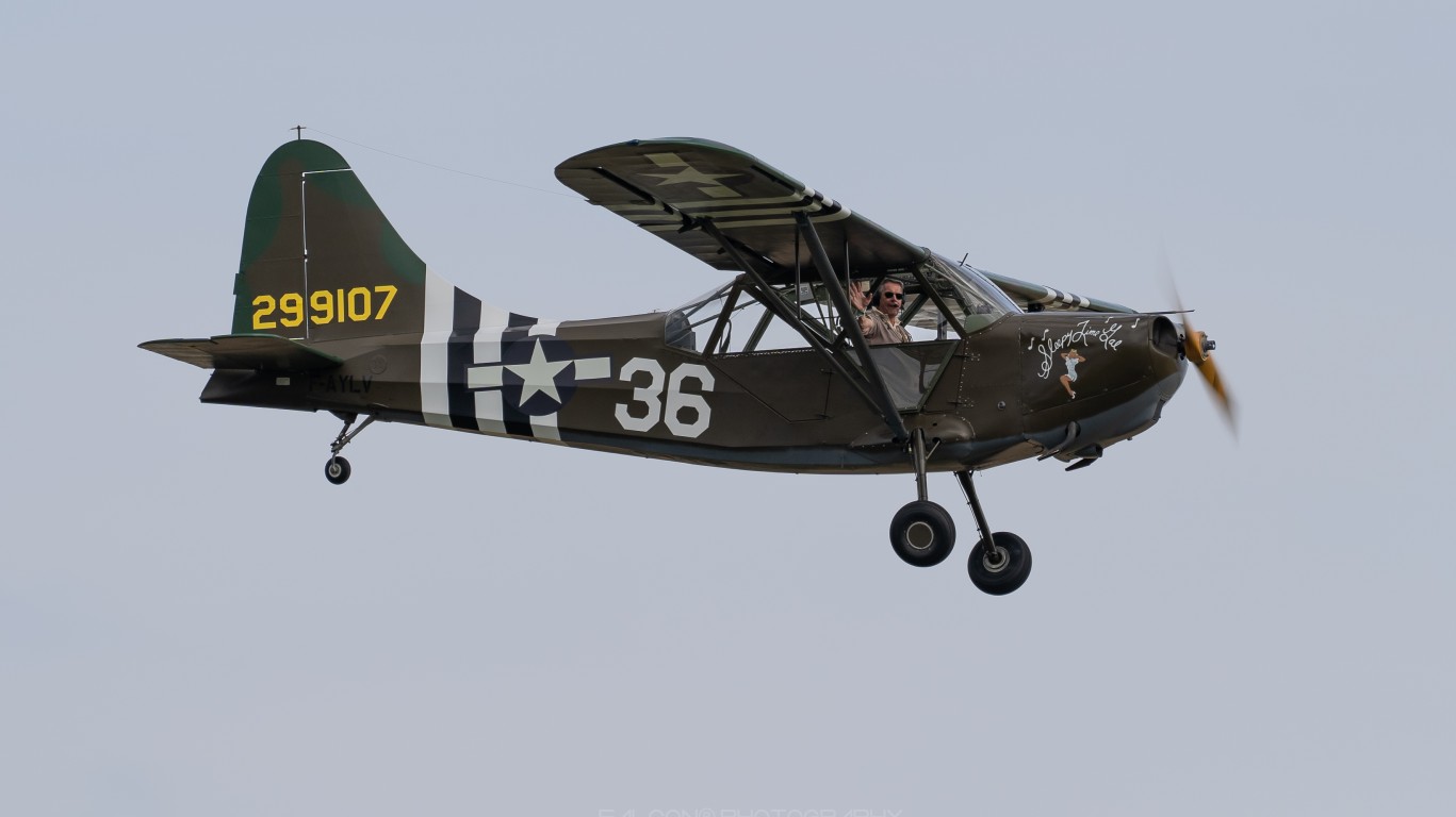 Stinson L-5 Sentinel by Falconu00c2u00ae Photography