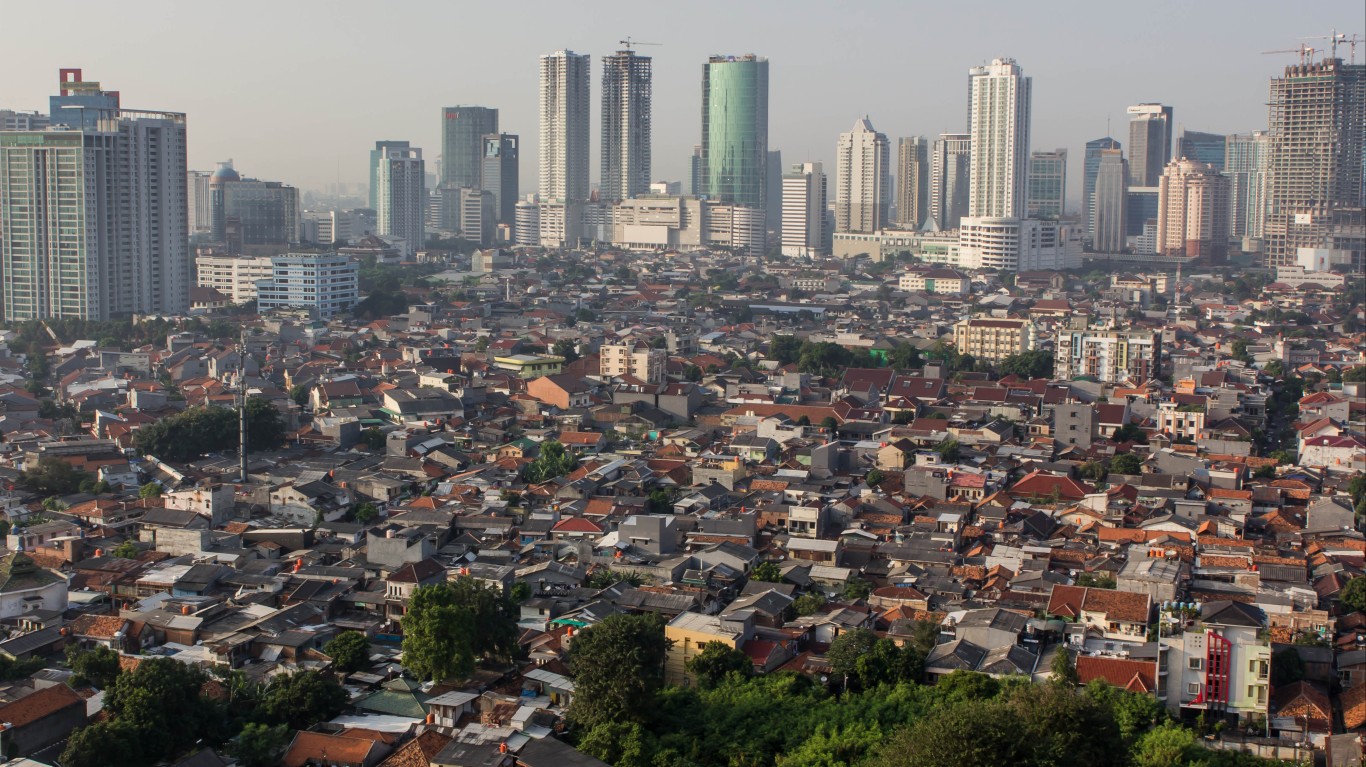 View from our Jakarta apartmen... by Stefan Magdalinski