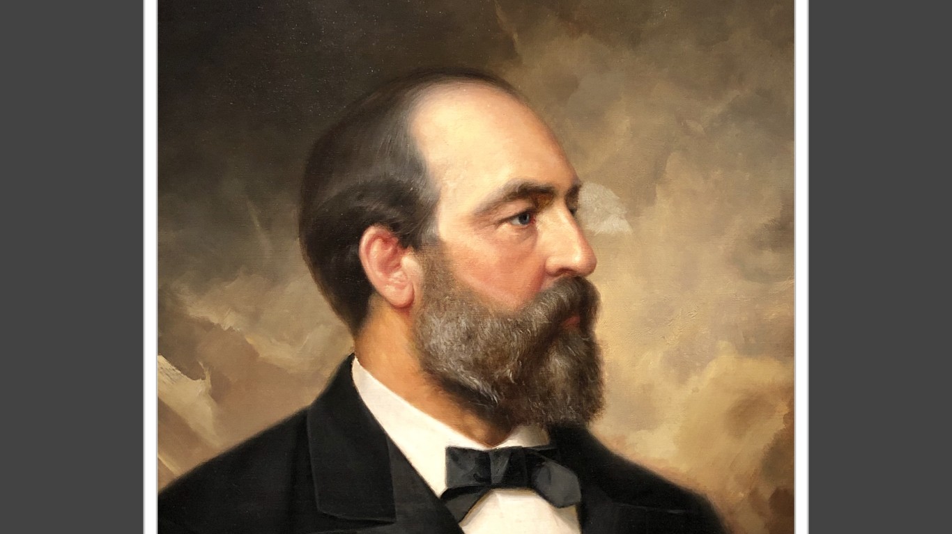 #20 James Garfield 1881 by aiva.