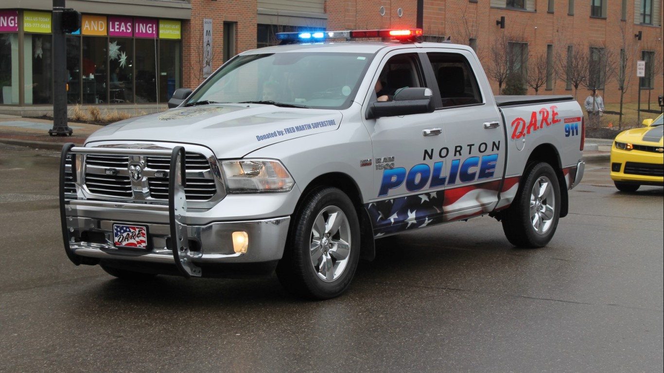 Norton Police Dodge Ram 1500 by Raymond Wambsgans