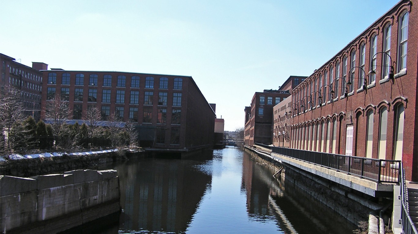 Lowell, MA canal by liz west