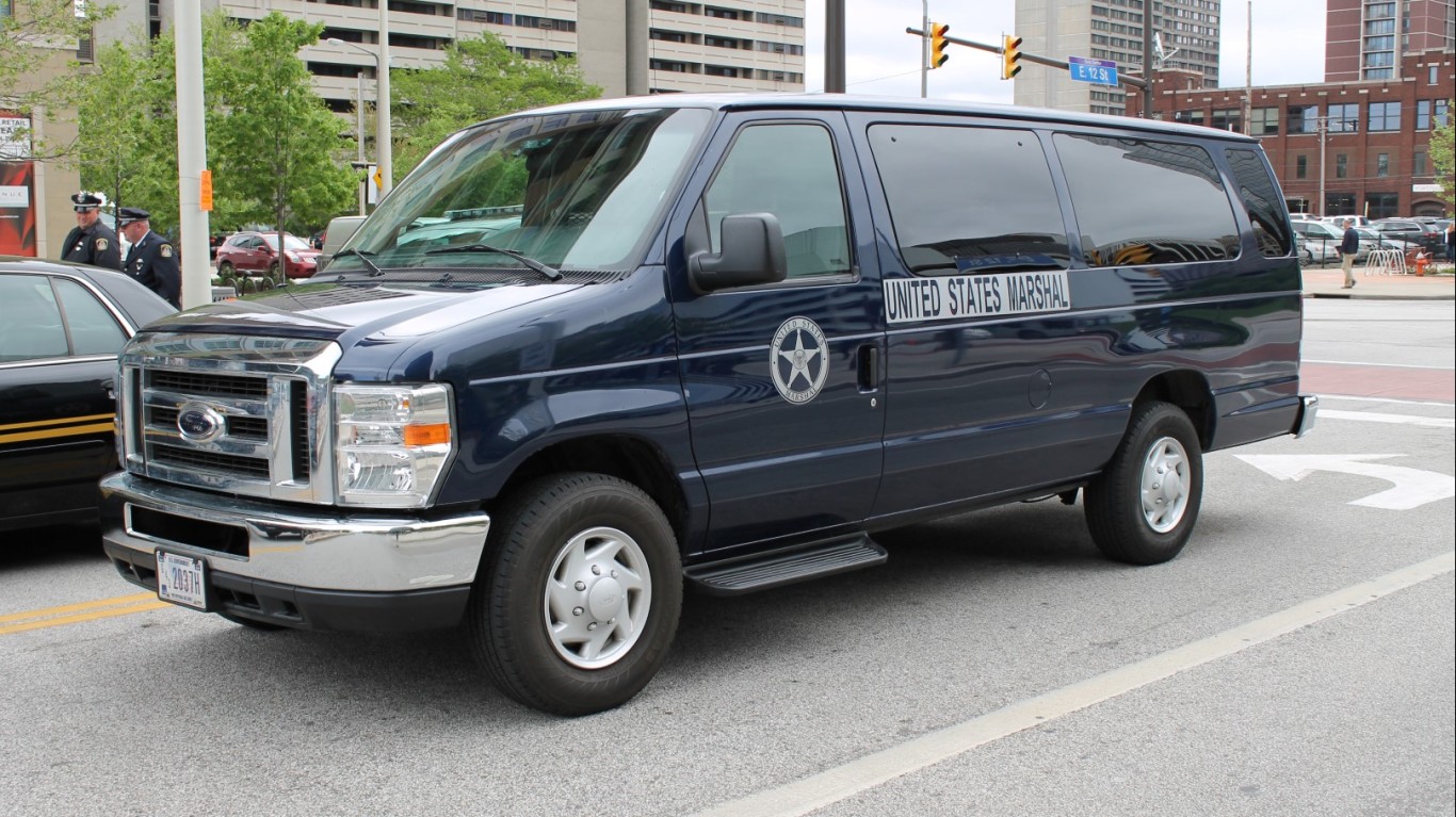 United States Marshal Ford Van by Raymond Wambsgans